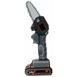 LITZEE Scie à Chaîne électroportative 550w Mini Une Main Scie à Bois Scie à Chaîne électrique Machine De Découpe De Bois Noir Ue, Scie à Chaîne électroportative -Scie électrique portative Soldes 61104105 5