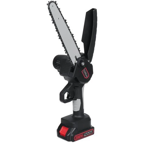 MANTA Scie à Chaine élagueuse Sans Fil 18V 8" VIOLEWORKS Scie à Chaine Scie à Buche électrique Avec 2 Batteries 1 MANTA Scie à Chaine élagueuse Sans Fil 18V 8" VIOLEWORKS Scie à Chaine Scie à Buche électrique Avec 2 Batteries