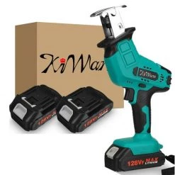 MANTA Scie Sabre Sans Fil électrique Kiwarm Brushless Scie Alternative 0-3000rpm / Min 18V 2 Batterie - 4 Lames 7 MANTA Scie Sabre Sans Fil électrique Kiwarm Brushless Scie Alternative 0-3000rpm / Min 18V 2 Batterie - 4 Lames -Scie électrique portative Soldes 61221836 3