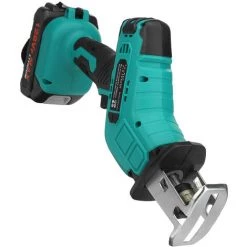 MANTA Scie Sabre Sans Fil électrique Kiwarm Brushless Scie Alternative 0-3000rpm / Min 18V 1 Batterie -Scie électrique portative Soldes 61221838 3