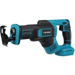 MANTA Scie Sabre Sans Fil électrique BLMIATKO Scie Alternative 0-3000rpm / Min 18V 2 Batterie Bleu