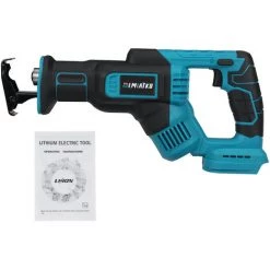 MANTA Scie Sabre Sans Fil électrique BLMIATKO Scie Alternative 0-3000rpm / Min 18V 2 Batterie Bleu 9 MANTA Scie Sabre Sans Fil électrique BLMIATKO Scie Alternative 0-3000rpm / Min 18V 2 Batterie Bleu -Scie électrique portative Soldes 61222016 5