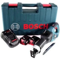 Bosch GSA 18V-32 Scie Sabre Sans Fil 18V Brushless + Coffret De Transport + 2x Batteries 5,0Ah + Chargeur -Scie électrique portative Soldes 61676509 3