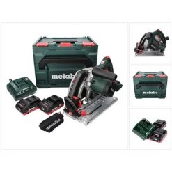 METABO® Metabo KT 18 LTX 66 BL Scie Circulaire Plongeante Sans Fil 18 V 165 Mm + 2x Batteries 4.0 Ah + Chargeur + Coffret MetaBOX 7 METABO® Metabo KT 18 LTX 66 BL Scie Circulaire Plongeante Sans Fil 18 V 165 Mm + 2x Batteries 4.0 Ah + Chargeur + Coffret MetaBOX -Scie électrique portative Soldes 62941385 3