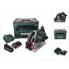 METABO® Metabo KT 18 LTX 66 BL Scie Circulaire Plongeante Sans Fil 18 V 165 Mm + 1x Batterie 4.0 Ah + Chargeur + Coffret MetaBOX