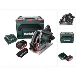 METABO® Metabo KT 18 LTX 66 BL Scie Circulaire Plongeante Sans Fil 18 V 165 Mm + 1x Batterie 5.5 Ah + Chargeur + Coffret MetaBOX -Scie électrique portative Soldes 62947506 3
