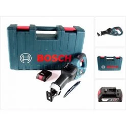 Bosch GSA 18V-32 Scie Sabre Sans Fil 18V Brushless + Coffret De Transport + 1x Batterie 2,0Ah - Sans Chargeur