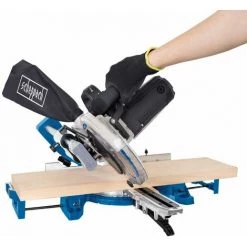 Scie à Onglet Radiale 216 Mm SCHEPPACH + 1 Lame Et Câble Alim. 5m - 5901214901 -Scie électrique portative Soldes 63384424 3