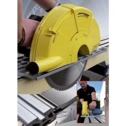 Scie Circulaire Spécial Métaux SHDC 8320 JEPSON + Rail + Fixation - Coupe 120 Mm - 608270-SET -Scie électrique portative Soldes 6339800 3