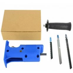 SINCèREETALI Scie Alternative électrique Perceuse électrique Tours Scie Sauteuse (Bleu)