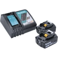 Makita DJR 186 RT Scie Sabre Sans Fil 18 V + 2x Batteries 5,0 Ah + Chargeur -Scie électrique portative Soldes 63725178 4