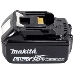 Makita DJS 161 G1J Cisaille Sans Fil 18 V 1,6 Mm + 1x Batterie 6,0 Ah + Makpac - Sans Chargeur