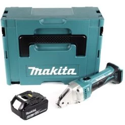 Makita DJS 161 G1J Cisaille Sans Fil 18 V 1,6 Mm + 1x Batterie 6,0 Ah + Makpac - Sans Chargeur 8 Makita DJS 161 G1J Cisaille Sans Fil 18 V 1,6 Mm + 1x Batterie 6,0 Ah + Makpac - Sans Chargeur -Scie électrique portative Soldes 63725204 4
