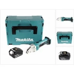 Makita DJS 161 G1J Cisaille Sans Fil 18 V 1,6 Mm + 1x Batterie 6,0 Ah + Makpac - Sans Chargeur 9 Makita DJS 161 G1J Cisaille Sans Fil 18 V 1,6 Mm + 1x Batterie 6,0 Ah + Makpac - Sans Chargeur -Scie électrique portative Soldes 63725204 5