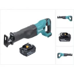 Makita DJR 186 G1 Scie Sabre Sans Fil 18 V + 1x Batterie 6,0 Ah - Sans Chargeur