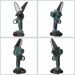 GroupM Norme Européenne 4 Pouces Une électrique Une Charge Bleu Mini Scie électrique Au Lithium Rechargeable Tronçonneuse électrique D'élagage 7 GroupM Norme Européenne 4 Pouces Une électrique Une Charge Bleu Mini Scie électrique Au Lithium Rechargeable Tronçonneuse électrique D'élagage -Scie électrique portative Soldes 63893997 3