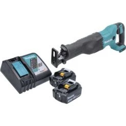 Makita DJR 186 RF Scie Sabre Sans Fil 18 V + 2x Batteries 3,0 Ah + Chargeur -Scie électrique portative Soldes 64087344 2