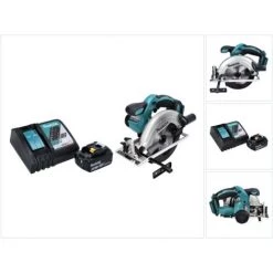 Makita DSS 611 RG1 Scie Circulaire Sans Fil 18 V 165 Mm + 1x Batterie 6,0 Ah + Chargeur