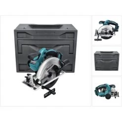 Makita DSS 611 ZX Scie Circulaire Sans Fil 18 V 165 Mm + Coffret Makbox - Sans Batterie, Sans Chargeur