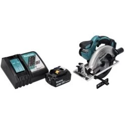 Makita DSS 611 RT1 Scie Circulaire Sans Fil 18 V 165 Mm + 1x Batterie 5,0 Ah + Chargeur -Scie électrique portative Soldes 64392407 4