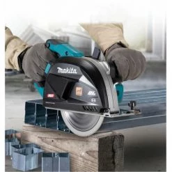 MAKITA Scie Circulaire à Main En Métal Sans Fil 40V CS002GZ | Sans Batterie Sans Chargeur -Scie électrique portative Soldes 64513913 3