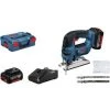 Scie Sauteuse BOSCH PROFESSIONAL GST 18V-LI B + 2 Batteries 4,0Ah + GAL 18V-40 + L-BOXX