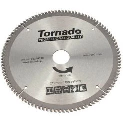 BRICO XS Disque Scie Circulaire 210, Les Dents 100