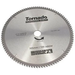 BRICO XS Disque Scie Circulaire 305mm Aluminium, Les Dents 100