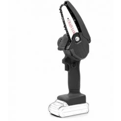 LITZEE Tronçonneuse à Batterie Scie D'élagage électrique - Le Noir Scie à Chaîne électroportative