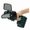 LITZEE Scie à Chaîne électroportative Mini Scie à Chaîne électrique Portative De 4 Pouces Abattage De Bois Domestique Petite Scie électrique 48VF ​​​​EU, Scie à Chaîne électroportative