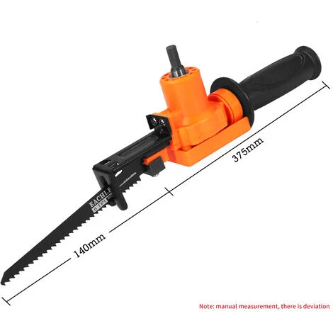 OSQI Perceuse électrique Scie électrique Modifiée Scie Alternative électrique Adaptateur De Scie à Pistons à Double Lame En Bois 2 OSQI Perceuse électrique Scie électrique Modifiée Scie Alternative électrique Adaptateur De Scie à Pistons à Double Lame En Bois – Image 2