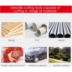 TANCYCO Scie Alternative Compacte Sans Fil électrique 21V Polyvalente Scie Alternative Portable Outil De Coupe Haute Puissance Portable Pour Bois/PVC/métal -Scie électrique portative Soldes 66141959 3