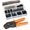 Pince à Sertir Dupont Connector Set Avec 1550 Pièces Connecteurs Dupont 2.54mm, AWG 26-18 (0.1-1mm²)——Adélala