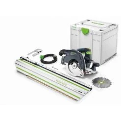 Scie Circulaire Portative FESTOOL HK 55 EB-Plus + Rail De Guidage FSK 420 Et Lame De Scie Ø 160 Mm - 576131