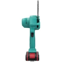 Fantablau Tron?onneuse VIOLEWORKS 4" 18V Sécateur Sans Fil Batterie Tron?onneuse Scie à B?che électrique 2 Batteries Bleu -Scie électrique portative Soldes 67314321 3