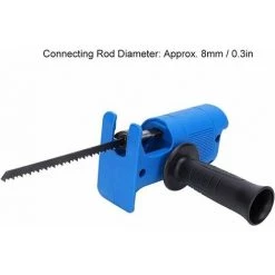 TANèTUE Scie Alternative électrique, Scie Sauteuse électrique, Accessoires D'outils De Perceuse électrique, Utilisés Pour La Coupe Du Bois Et Du Métal -Scie électrique portative Soldes 67429515 5