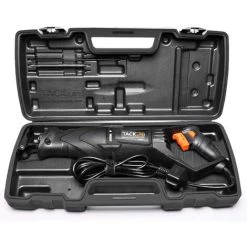 PEDY Scie Sabre ，Scie Alternative 850 W. 2 Lames De Rechange Pour Couper Bois (0-180 Mm), Métal (0-10 Mm)