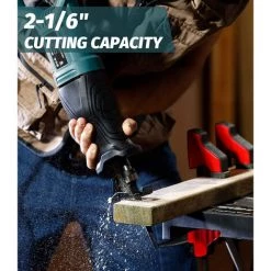 LIFCAUSAL Scie Alternative 900W 7.5A Scie Alternative à Vitesse à Vide 2800SPM Scie à Main électrique Filaire Avec 5 Lames Pour Couper Le Bois, Le Métal Et Le PVC -Scie électrique portative Soldes 67837710 5