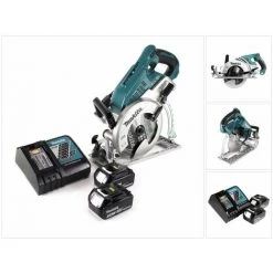 Makita DRS 780 RF Scie Circulaire Sans Fil 36V ( 2x18V ) 185 Mm Brushless + 2x Batteries 3,0Ah + Chargeur -Scie électrique portative Soldes 68154336 5