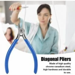 QERSTA Pinces Diagonales, Coupe-câbles Pour Câbles électriques De 5 Pouces Coupant Les Cisailles Latérales Avec Une Pince Affleurante Pour Plier Et Couper Les Fils électriques 6 QERSTA Pinces Diagonales, Coupe-câbles Pour Câbles électriques De 5 Pouces Coupant Les Cisailles Latérales Avec Une Pince Affleurante Pour Plier Et Couper Les Fils électriques -Scie électrique portative Soldes 68270731 2