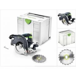 Festool HKC 55 Li EB Basic Scie Circulaire à Capot Basculant Sans Fil Avec Boîtier Systainer- Sans Batterie Ni Chargeur ( 201358 ) -Scie électrique portative Soldes 8280156 5