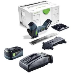 Festool ISC 240 Li 18 V Scie Sans Fil Pour Matériaux Isolants En Coffret Systainer + 1x Batterie BP 18 Li 5,2 As 18V 5,2 Ah Li-Ion + Chargeur TCL 6 -Scie électrique portative Soldes 9480800 3