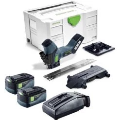 Festool ISC 240 Li 18 V Scie Sans Fil Pour Matériaux Isolants En Coffret Systainer + 2x Batteries BP 18 Li 5,2 As 18V 5,2 Ah Li-Ion + Chargeur TCL 6 -Scie électrique portative Soldes 9480801 4
