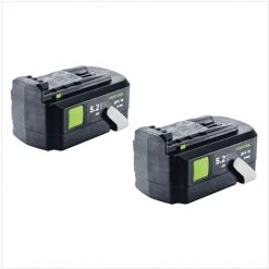 Festool TSC 55 REB-Li Basic 18 / 36 V Scie Plongeante Sans Fil ( 561737 ) Avec Boîtier Systainer + 2x Batteries BPC 18 Volt 5,2 Ah Li-lon - Sans Chargeur -Scie électrique portative Soldes 9480808 5