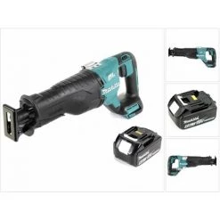 Makita DJR 187 T1 18 V Li-Ion Scie Récipro Sans Fil + 1x Batteries 5,0 Ah - Sans Chargeur Ni Coffret De Transport -Scie électrique portative Soldes 9481260 4