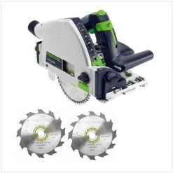 Festool TS 55 REBQ-PLUS Scie Plongeante 1200 Watt Avec Boîtier Systainer ( 561551 ) + 2x Festool Panther Lame De Scie HW 160x2,2x20 PW12 ( 496301 ) -Scie électrique portative Soldes 9498540 4