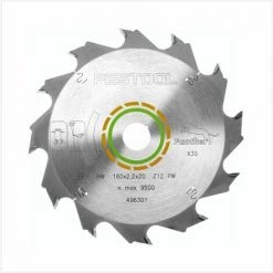 Festool TS 55 REBQ-PLUS Scie Plongeante 1200 Watt Avec Boîtier Systainer ( 561551 ) + 2x Festool Panther Lame De Scie HW 160x2,2x20 PW12 ( 496301 ) -Scie électrique portative Soldes 9498540 5